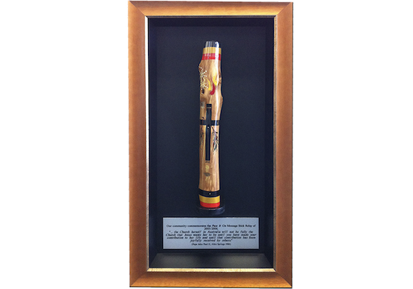 Framed Aboriginal Stick
