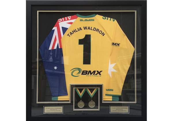 Framed Bmx Tahlia Waldron Jersey