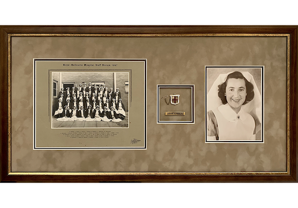 Framed Nurse Pin