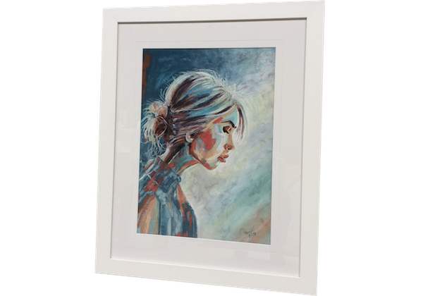 Framed Woman Portrait